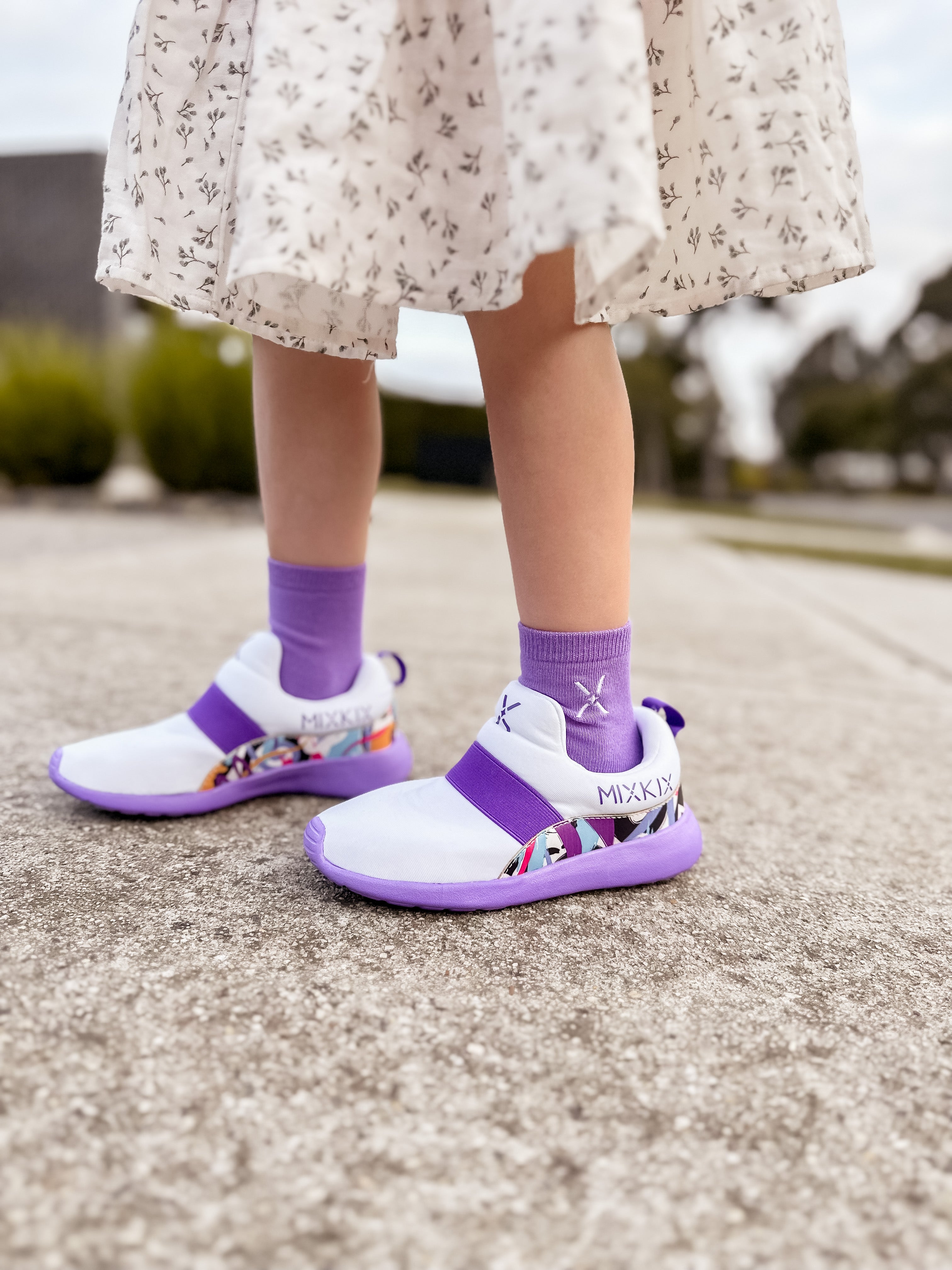 Mix Kix Purple Kids Sneakers – mix-kix