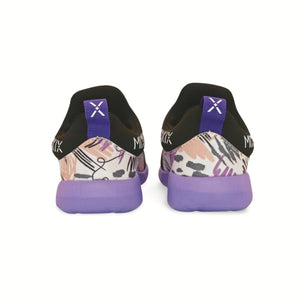 Mix Kix 90s Mix black and purple sneakers for kids back