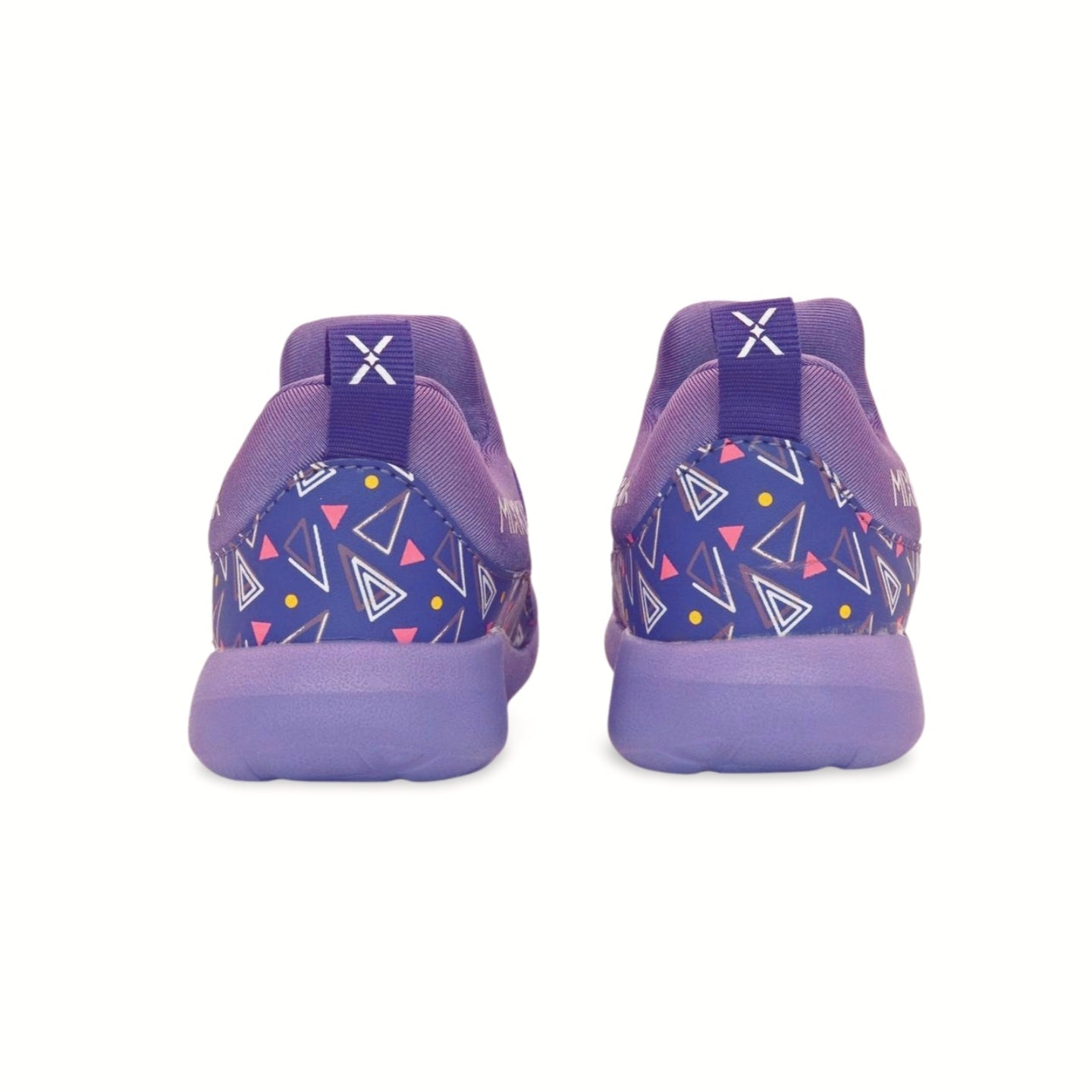 Mix Kix kids sneakers in purple 90s Mix back