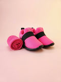 Pink Mix Kix and rolled kids cotton socks gift 