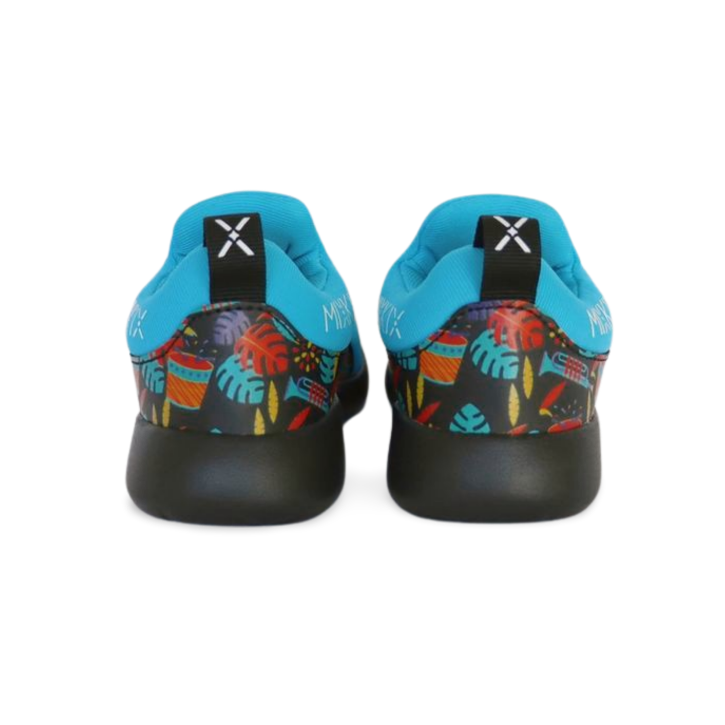 Mix Kix Blue slip-on kids sneakers