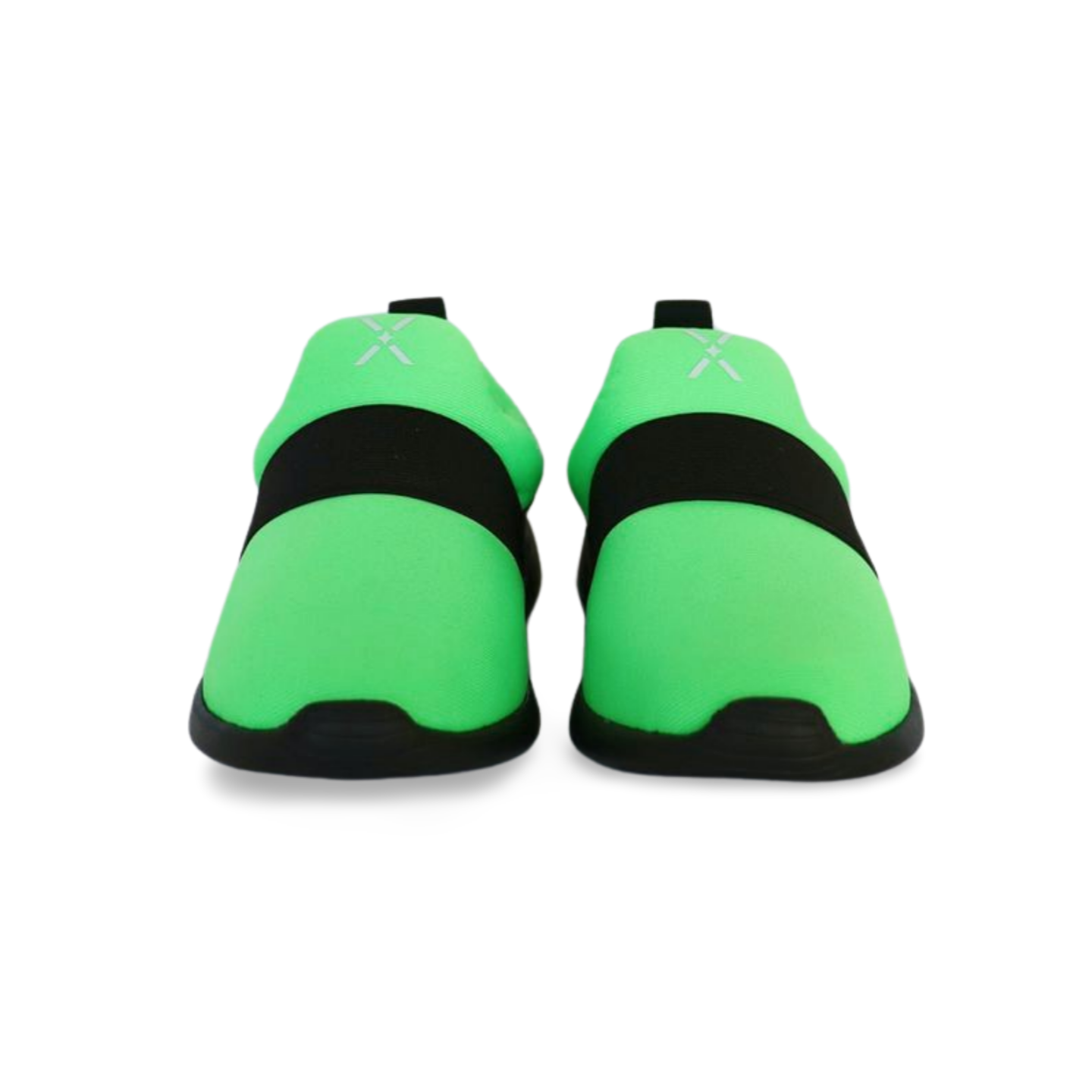 Mix Kix green slip-on kids sneakers