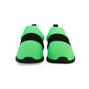 Mix Kix green slip-on kids sneakers