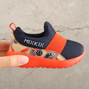 Jungle Gym Kids sneakers blue and orange