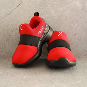 Wild Side Kids Red Sneakers stacked